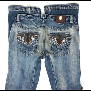 Women’s Antik Denim Embellished Boot Cut jeans 28